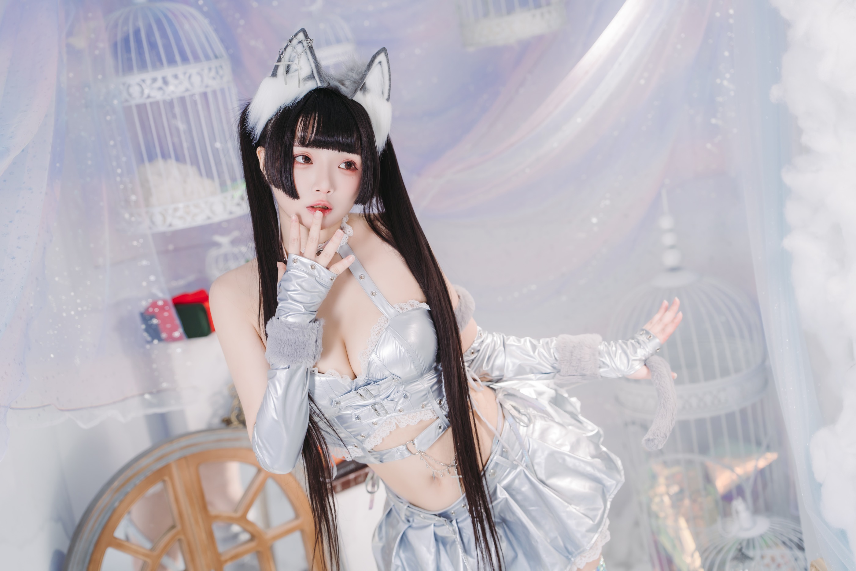 图片[1]-落落Raku – NO.059 Malymoon銀狐[19P]-XikXak